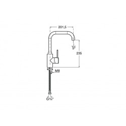 ROCA A5A8360C00 MEZCLADOR PARA COCINA