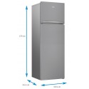 BEKO RDSA310M30XBN FRIGORIFICO 2P 175CM CLASE F CICLICO