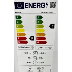 KONEN LASECK106WH LAVADORA SECADORA BLAN