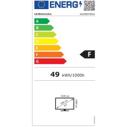 LG 43LM6370 TELEVISOR LED 43" Smart TV Full HD 1920 x 1080