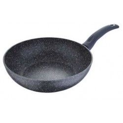 WOK 28X7.2CM 3.75L ALUMINIO FORJADO INDUCCIÓN