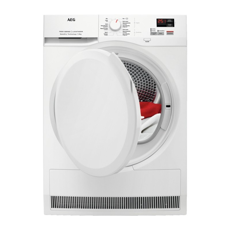 Aeg t7dbk860z secadora bomba de calor 8kg a+++ barato de outlet