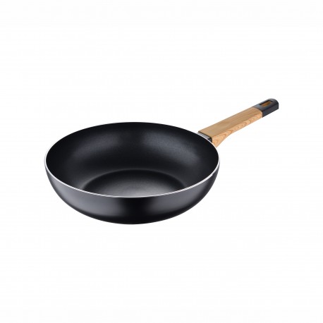 WOK 28X7.5CM ALUMINIO PRENSADO IND EARTH