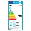 SVAN SVH375N HORNO A CRISTAL NEGRO 78 L 10 FUNCIONES CONTROL TÁCTIL