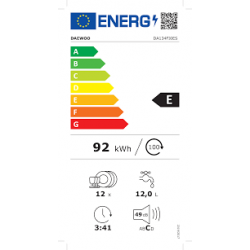 DAEWOO DA134FI0ES LAVAVAJILLAS