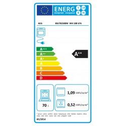 AEG BSE782380M HORNO