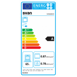 SVAN SVK6606VX COCINA INOX, 4 FUEGOS VIT