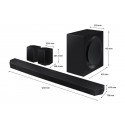 SAMSUNG HWQ990BZF BARRA DE SONIDO