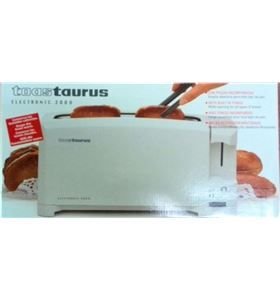 TAURUS ELECTRONIC 2000 TOSTADOR +ENCHUFE 890W - ELECTRONIC2000