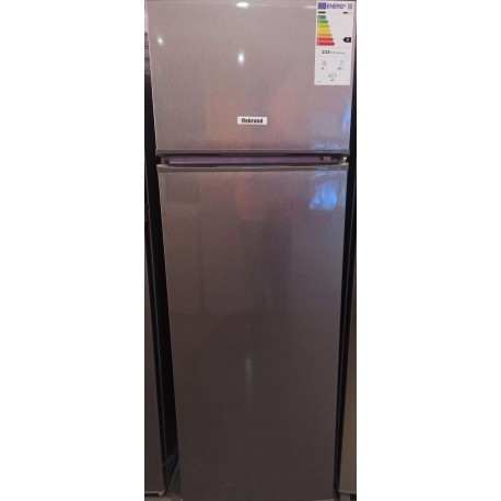 REBRAND RBF160A+IX FRIGORIFICO 2P 201 L INOX