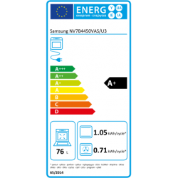 SAMSUNG NV7B4450VASU3OU HORNO 76 L 1100 W