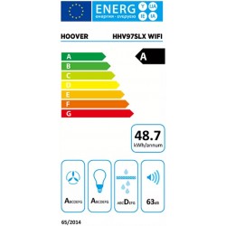 HOOVER HHV97SLX CAMPANA 90 CM 587 M3/H WIFI