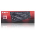 NGS FUNKYV3 TECLADO NEGRO CON 12 TECLAS MULTIMEDIA DE CABLE