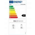 EDESA EFC1821STWH FRIGORIFICO COMBI CLASE F 262 L