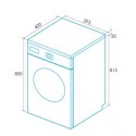 EDESA EWF6000WH LAVADORA 6KG 1000