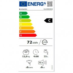 ASPES AL12400CIDVB LAVADORA 12KG 1400RP