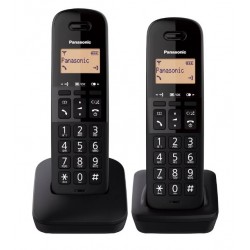 PANASONIC KXTGB612SPB TELEFONO INALAMBRICO DÚO NEGRO