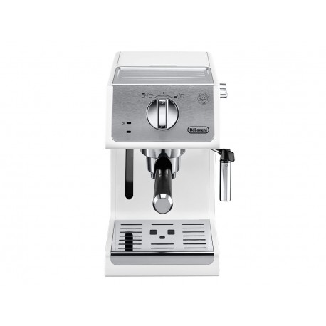 DELONGHI ECP3321W CAFETERA BLANCA 15 BARES DE PRESIÓN 1100W DE POTENCIA