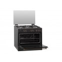 SVAN SKGW5900RN COCINA DE GAS 5 FUEGOS NEGRO