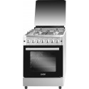 SVAN SVK6603ETX COCINA DE 4 FUEGOS INOX