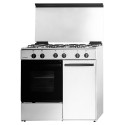 ASPES ACOP1560X COCINA 5 FUEGOS INOX