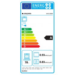 ASPES AHE1300B HORNO 78 Litros BLANCO 3100W