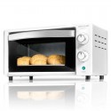 CECOTEC 2206 Horno de sobremesa blanco BAKE&TOAST 490 de 10 litros, 1000W y 10 litros