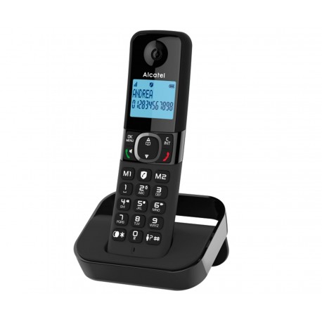 ALCATEL F860 TELEFONO INALÁMBRICO NEGRO