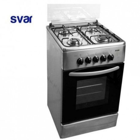 SVAN SVK5502GBI COCINA DE 4 FUEGOS INOX