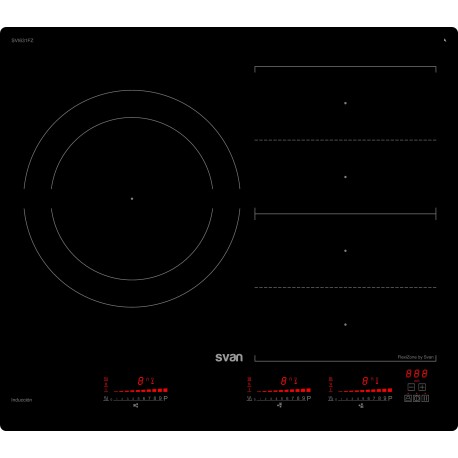 SVAN SVI631FZ PLACA FLEXIZONE CON 3 INDU