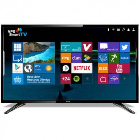 NPG S410L32H TELEVISOR LED 1366 x 768 P SMART TV