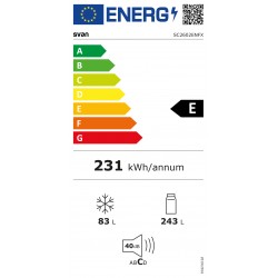 SVAN SC2602ENFX FRIGORÍFICO COMBI