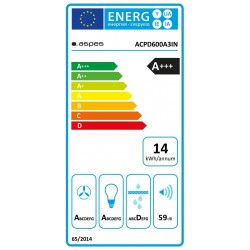 ASPES ACPD600A3IN CAMPANA 60CM