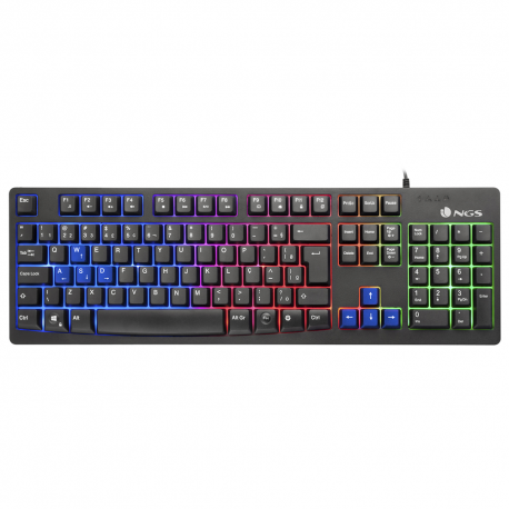 NGS GKX300 TECLADO GAMING CON LUCES LED