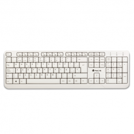 NGS SPIKE TECLADO BLANCO CON CABLE