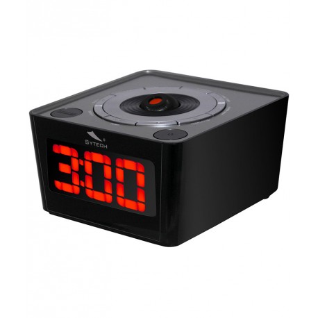 SYTECH SY1034NG RADIO DESPERTADOR NEGRO