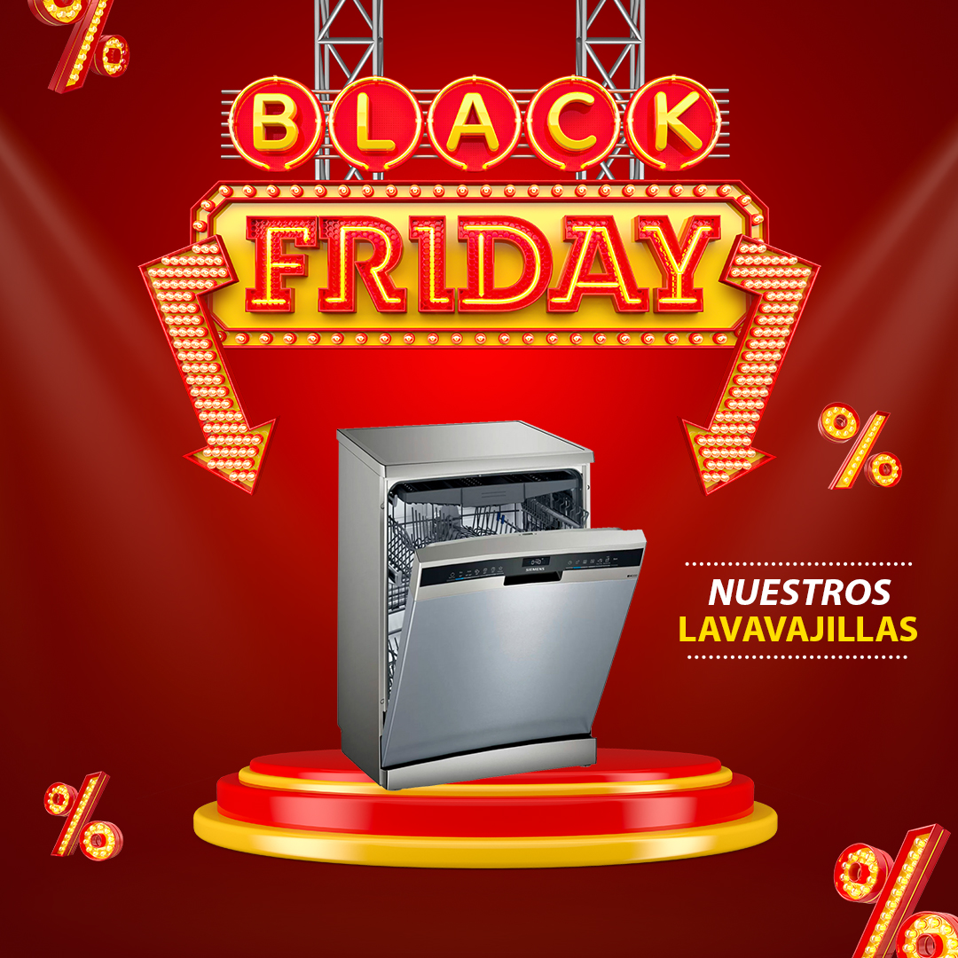 Lavavajillas Black Friday