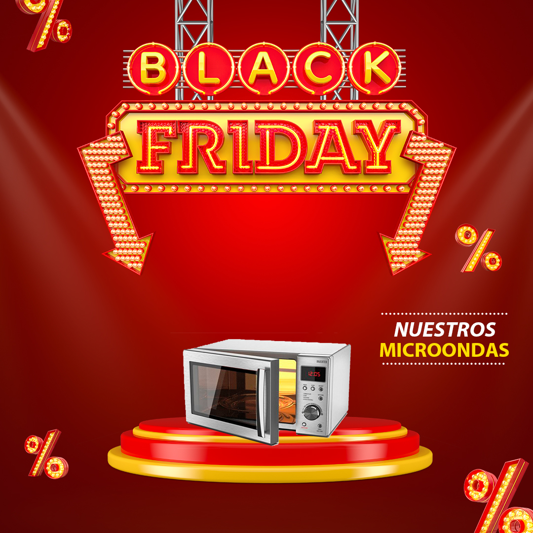 Microondas Black Friday