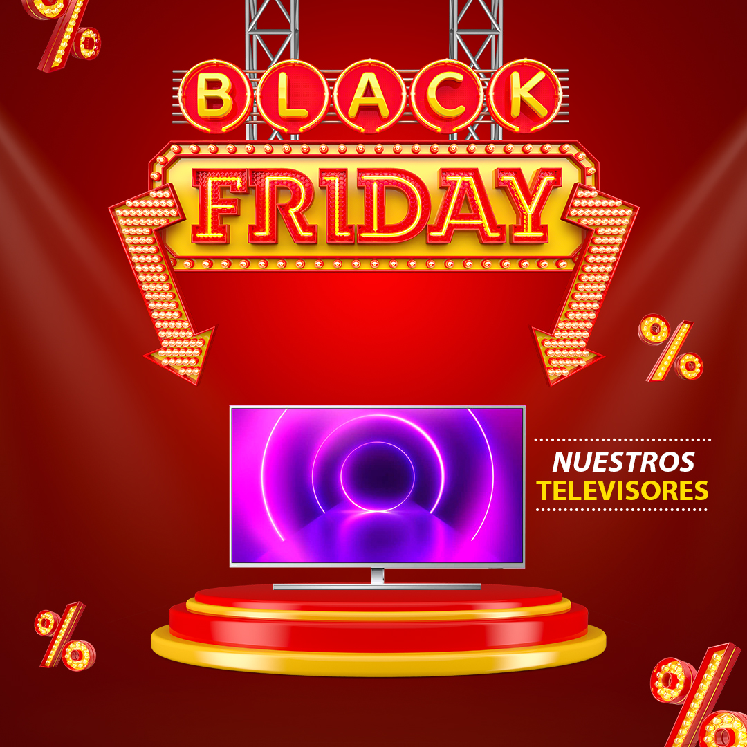 Televisores Black Friday