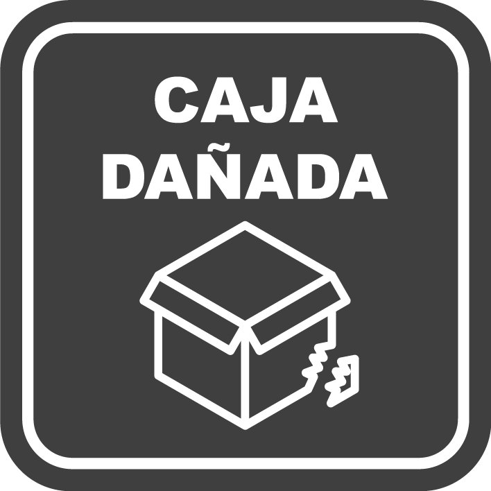 Caja dañada